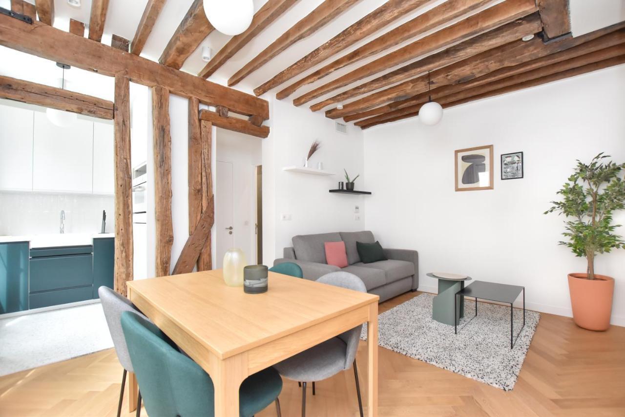 Authentic Apartment 1Br-4P Republique - Le Marais Párizs Kültér fotó